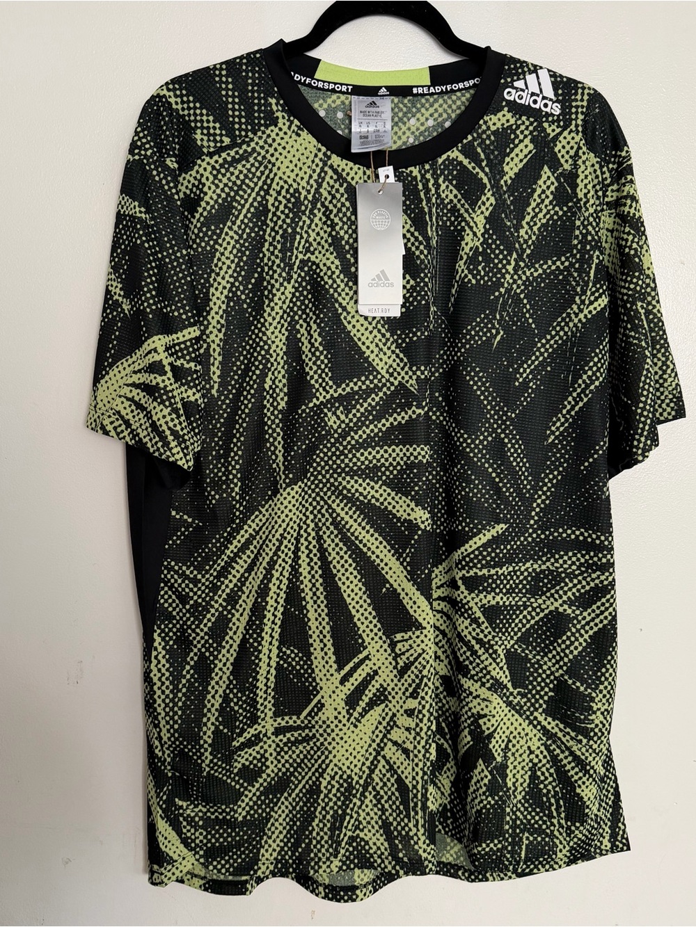 Men's Adidas Designed for Training HEAT.RDY Graphic HIIT Slim Fit T-Shirt XL